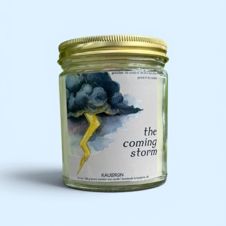 The Coming Storm Wooden Wick Candle