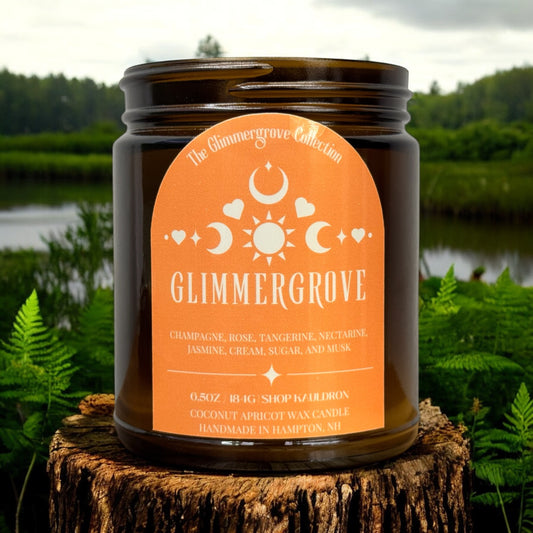 Glimmergrove Wooden Wick Candle