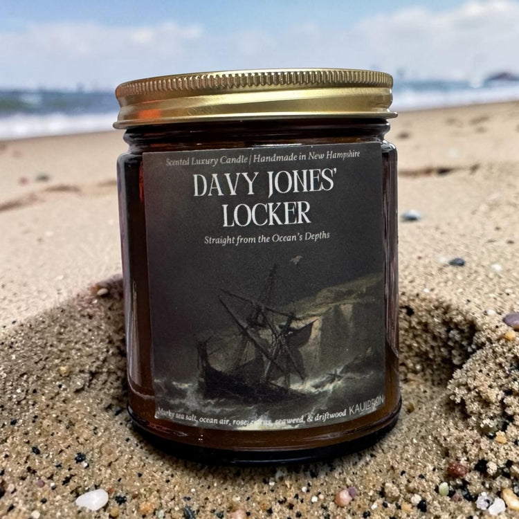 Davy Jones Locker Wooden Wick Candle