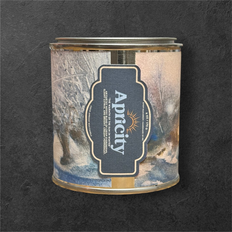 Apricity Paint Tin Candle