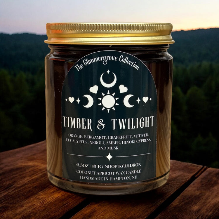 Timber & Twilight Wooden Wick Candle
