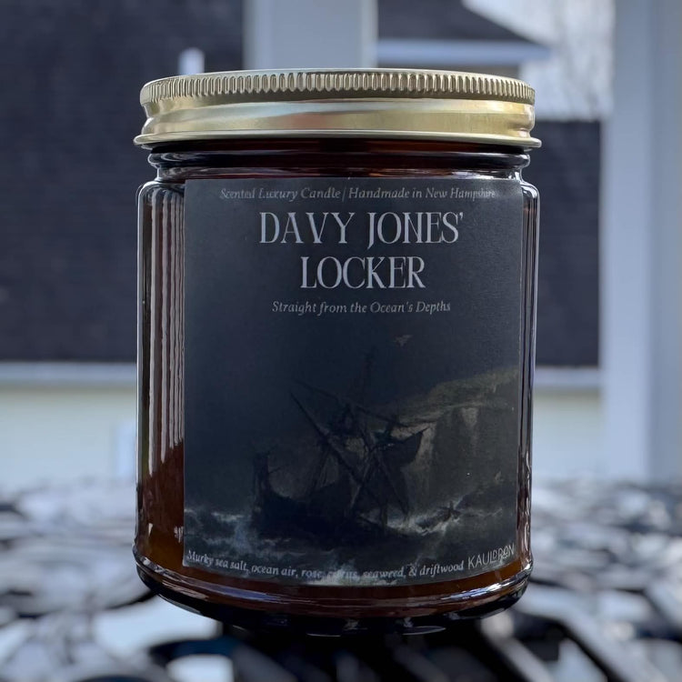Davy Jones Locker Wooden Wick Candle