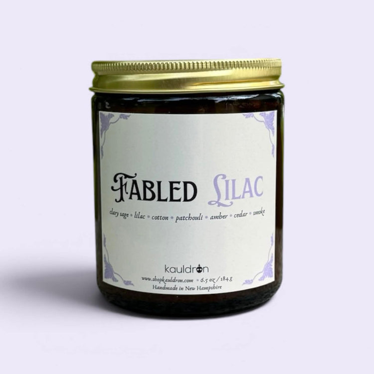 Fabled Lilac Wooden Wick Candle