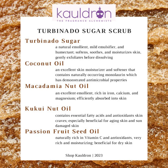 Turbinado Sugar Scrubs