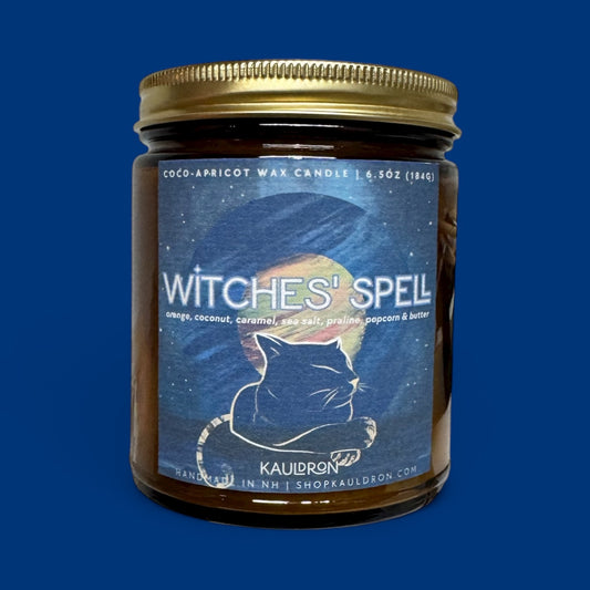 Witches' Spell Wooden Wick Candle