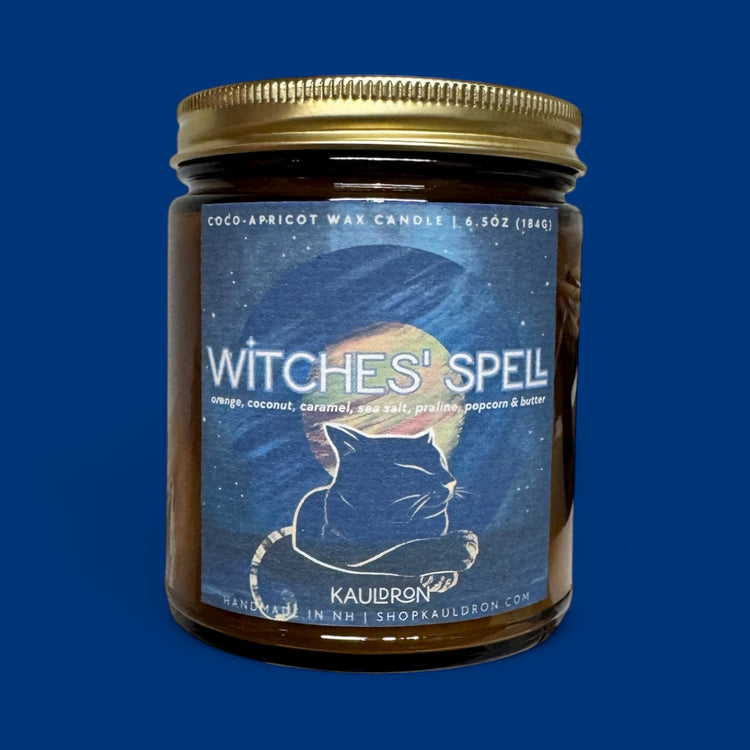 Witches' Spell Wooden Wick Candle