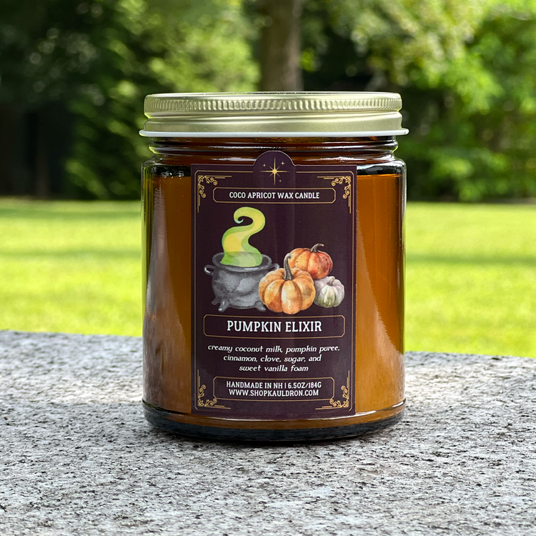 Pumpkin Elixir Wooden Wick Candle