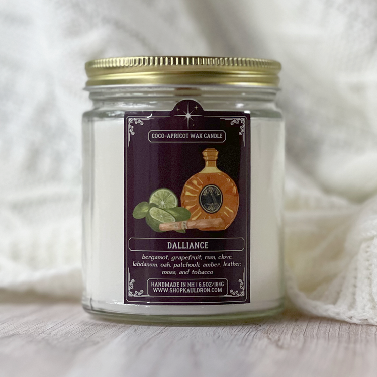 Dalliance Wooden Wick Candle