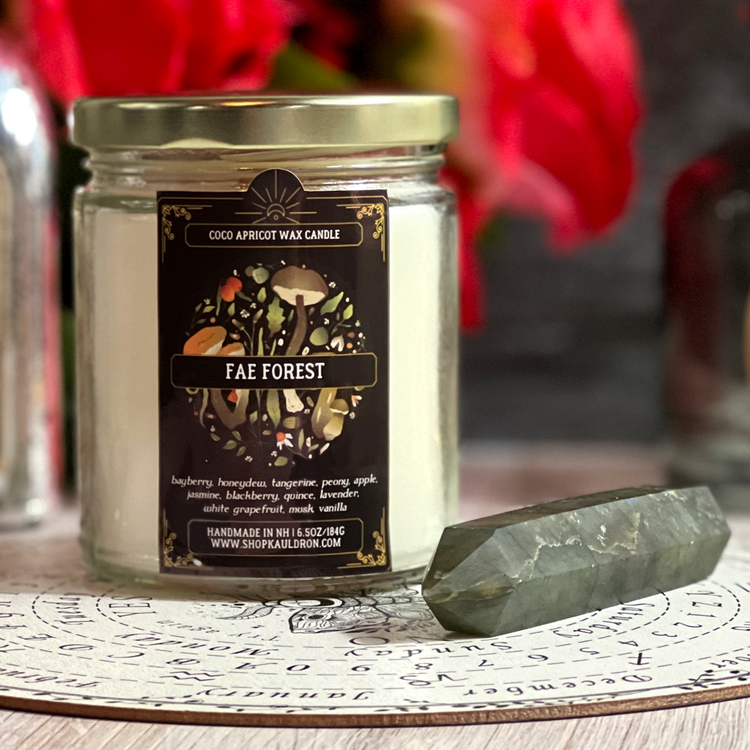 Fae Forest Wooden Wick Candle