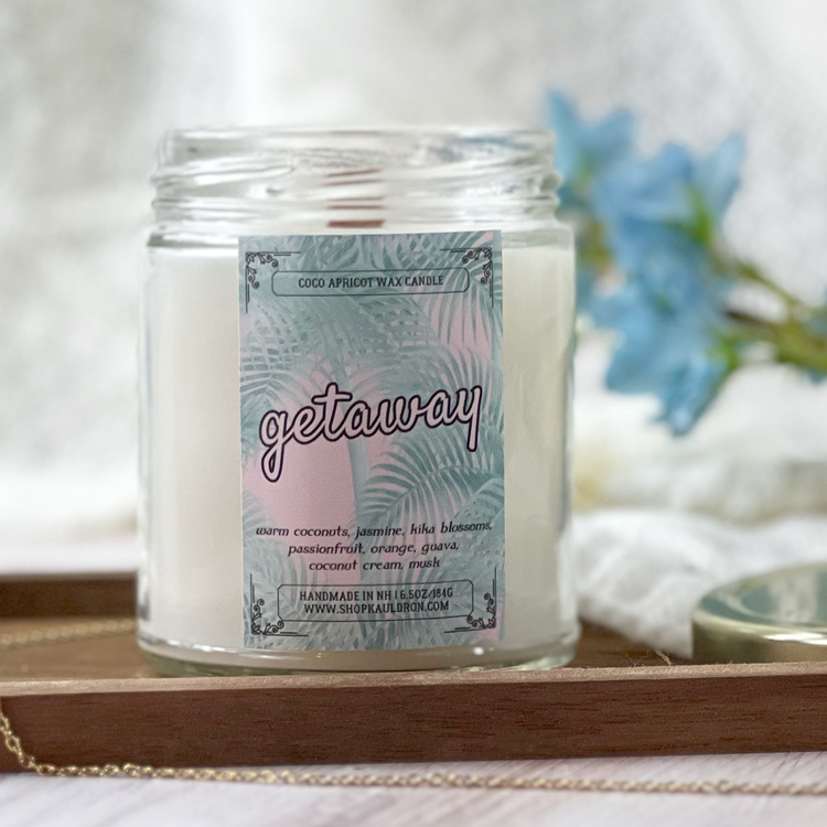 Getaway Wooden Wick Candle