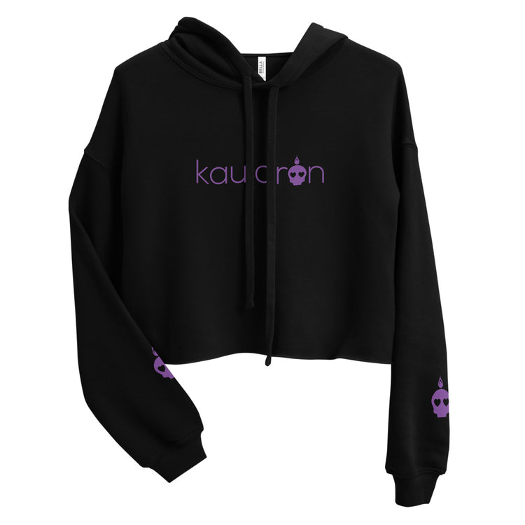 Kauldron Crop Hoodie with Sleeve Detail