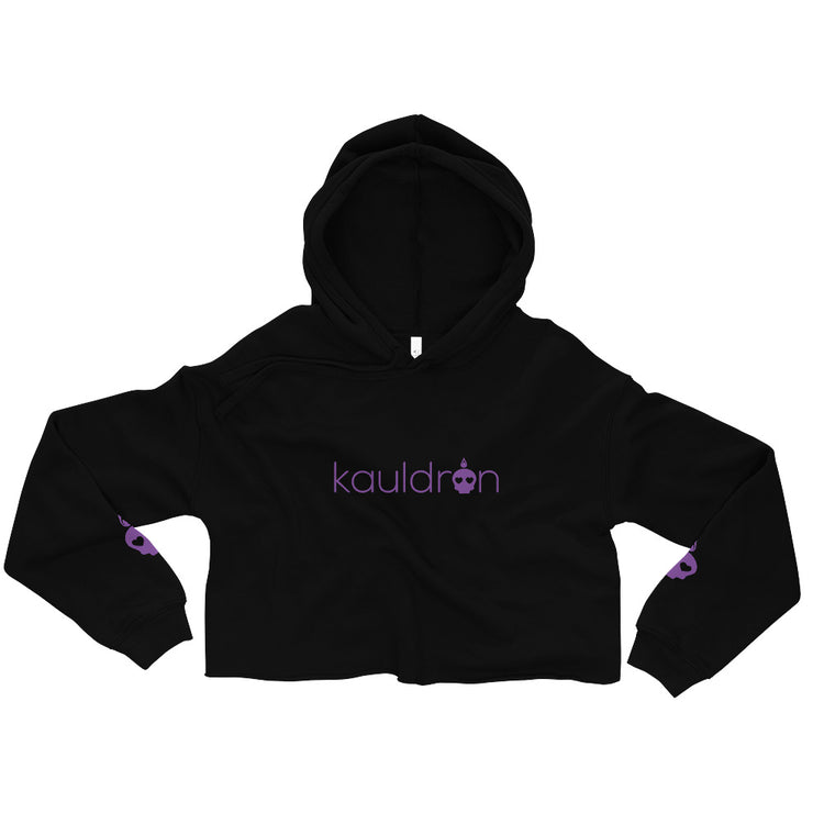 Kauldron Crop Hoodie with Sleeve Detail