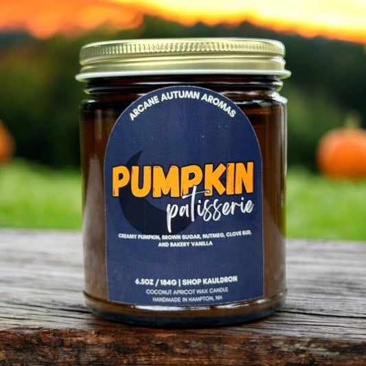 Pumpkin Patisserie Wooden Wick Candle