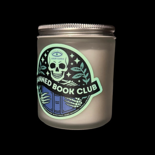 Banned Book Club Wooden Wick Candle