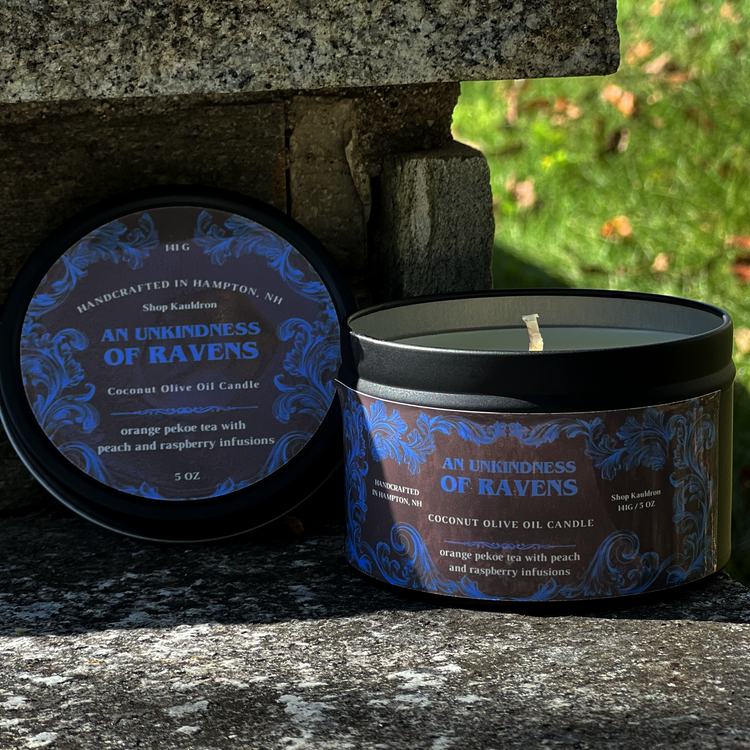 An Unkindness of Ravens Candle