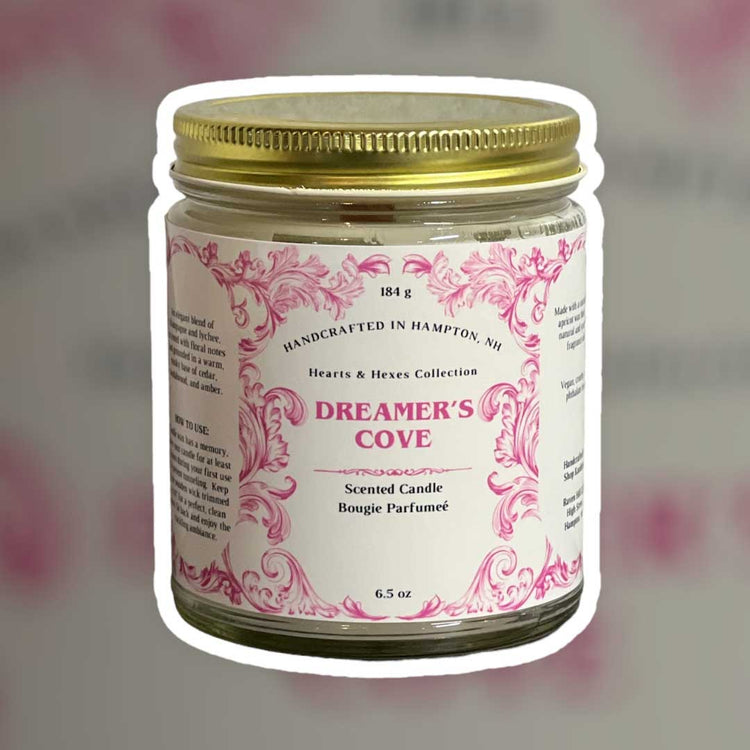 Dreamer's Cove Wooden Wick Candle