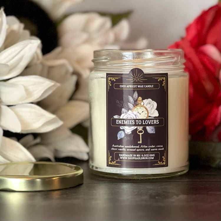 Enemies to Lovers Wooden Wick Candle