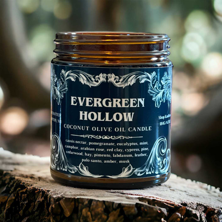 Evergreen Hollow Wooden Wick Candle