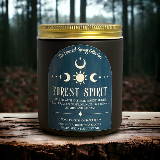 Forest Spirit Wooden Wick Candle