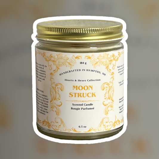 Moon Struck Wooden Wick Candle
