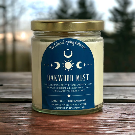 Oakwood Mist Wooden Wick Candle