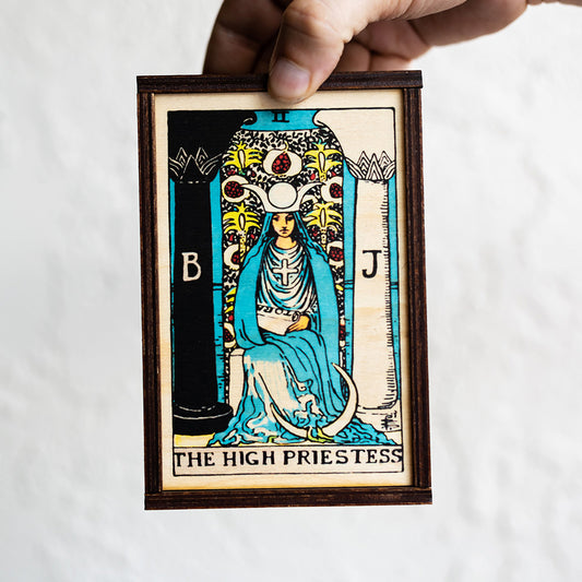Tarot - The High Priestess Full Color Stash Box
