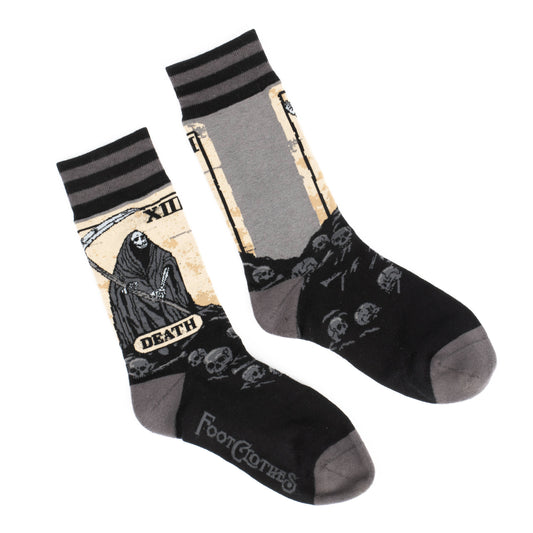 Death Tarot Card Socks