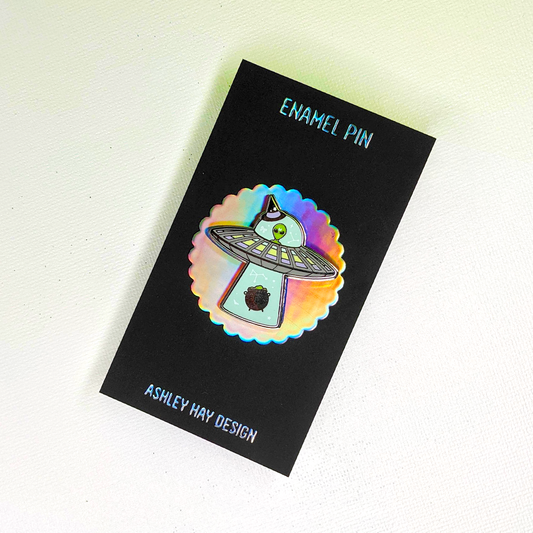 Space Witch Enamel Pin