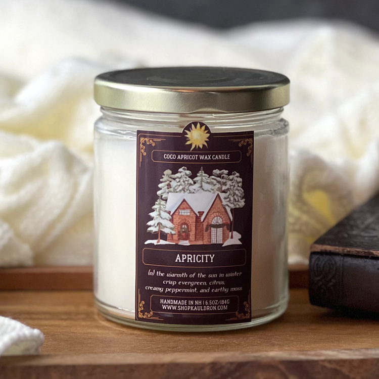 Apricity Wooden Wick Candle