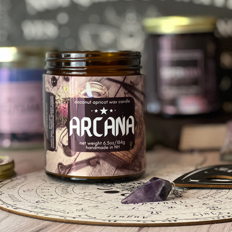 Arcana Wooden Wick Candle