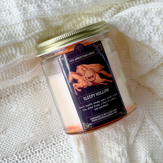 Sleepy Hollow Wooden Wick Candle