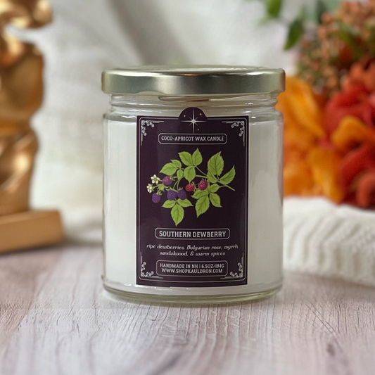 Southern Dewberry Wooden Wick Candle